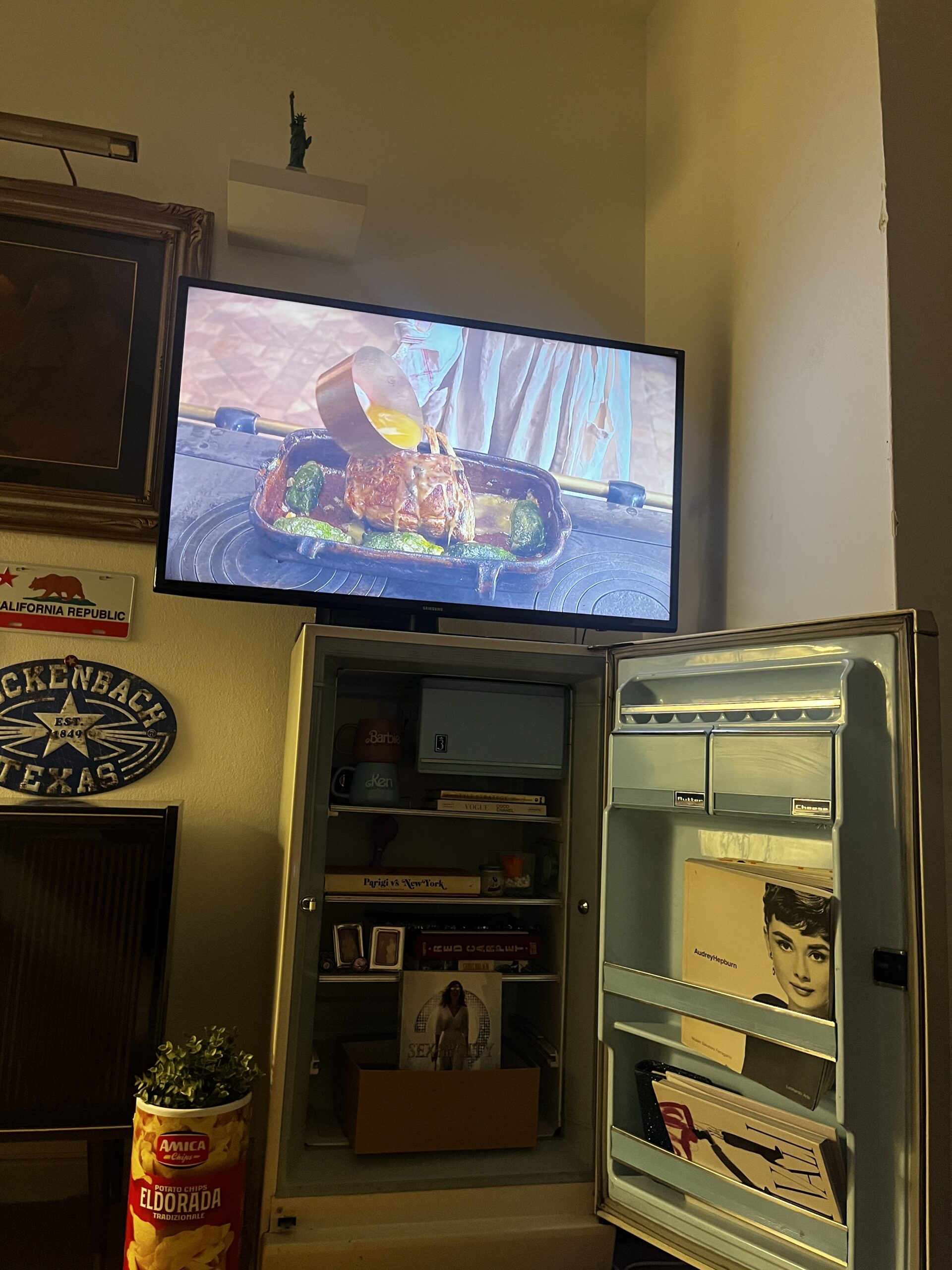 uno dei piatti cucinati durante il film