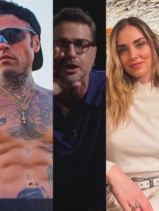 Fedez, Fabrizio Corona e Chiara Ferragni