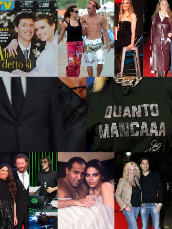 Collage di foto dei tradimenti raccontati nella letters