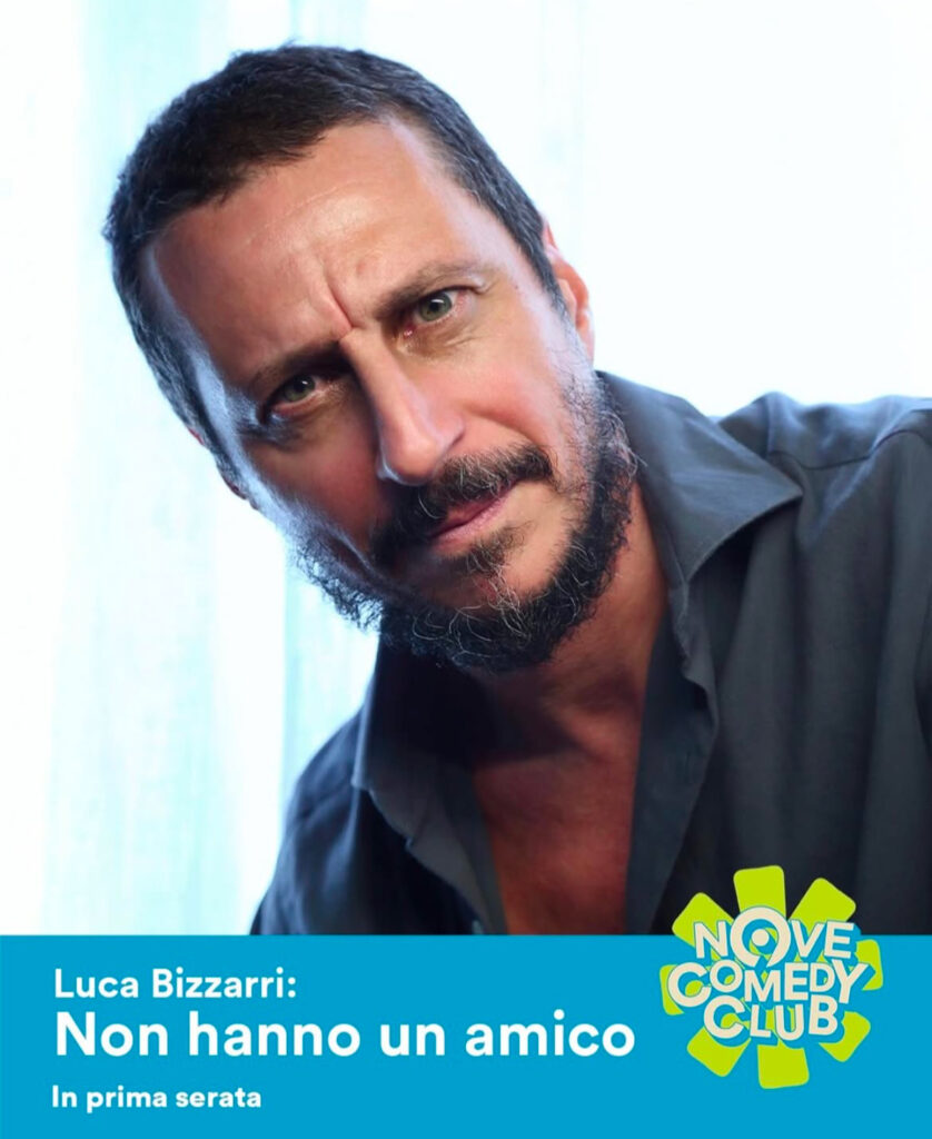 Lo spettacolo di Luca Bizzarri è andato in onda anche sul Nove