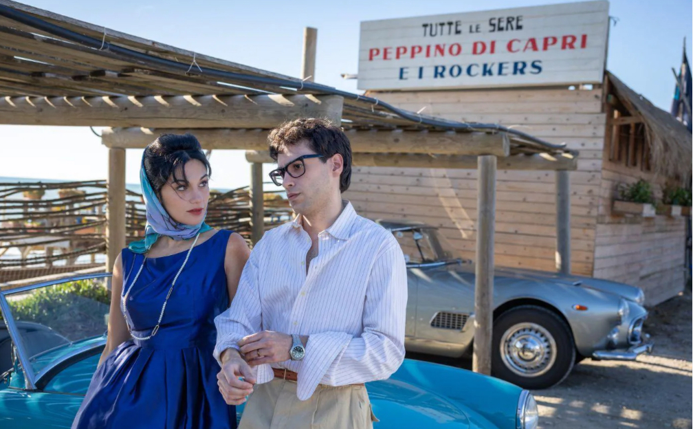 una scena della fiction su Peppino Di Capri